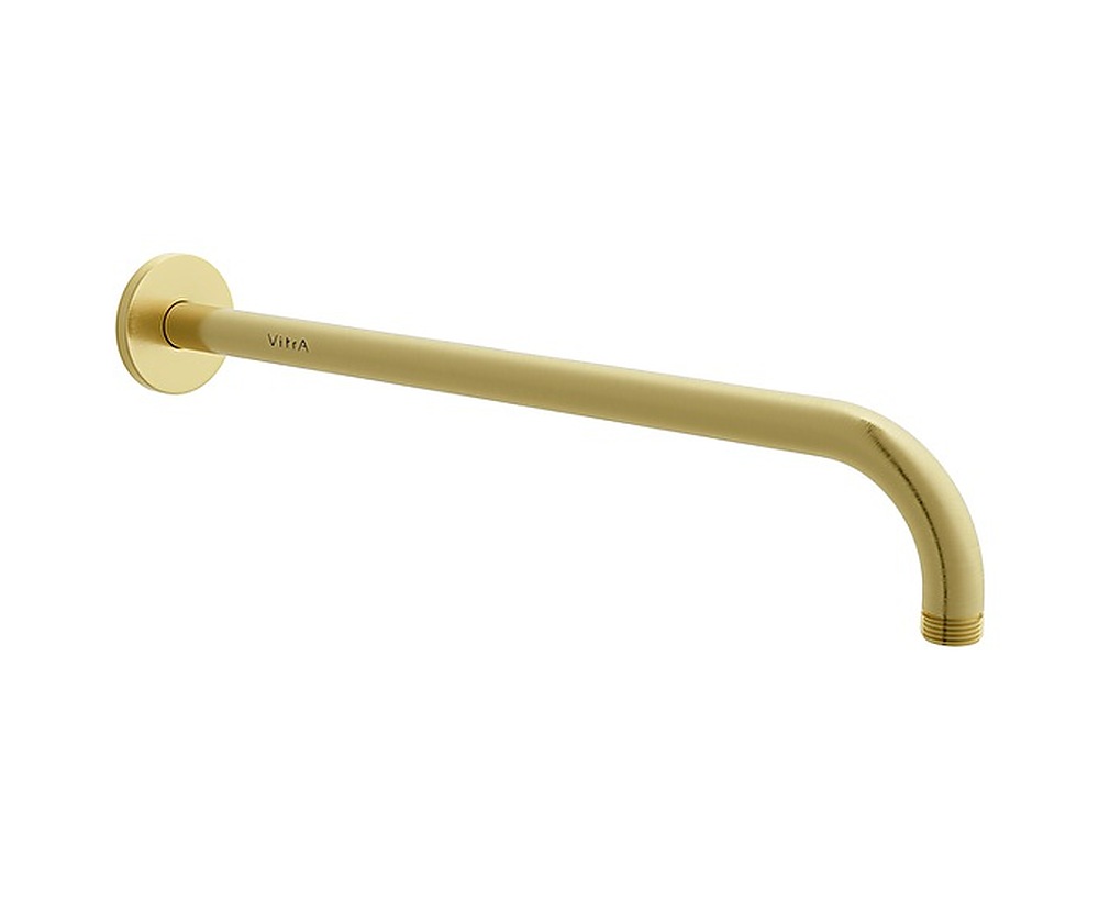 Duvardan dirsek Duş dirseği (duvardan, uzun) Fırçalı altın